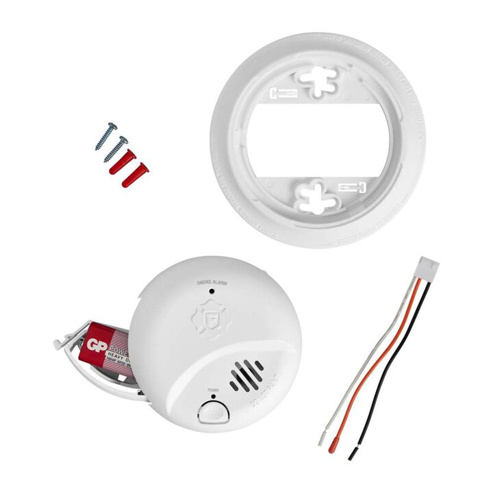 First Alert SMI100-AC Interconnect Hardwire Smoke Alarm with Battery Backup, large image number 6