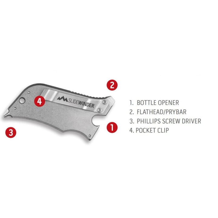Outdoor Edge Blue Slidewinder Nimble Little Multitool, large image number 5