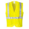 Portwest Yellow Arc Rated Flame Resistant Mesh Vest - Large, small image number 2