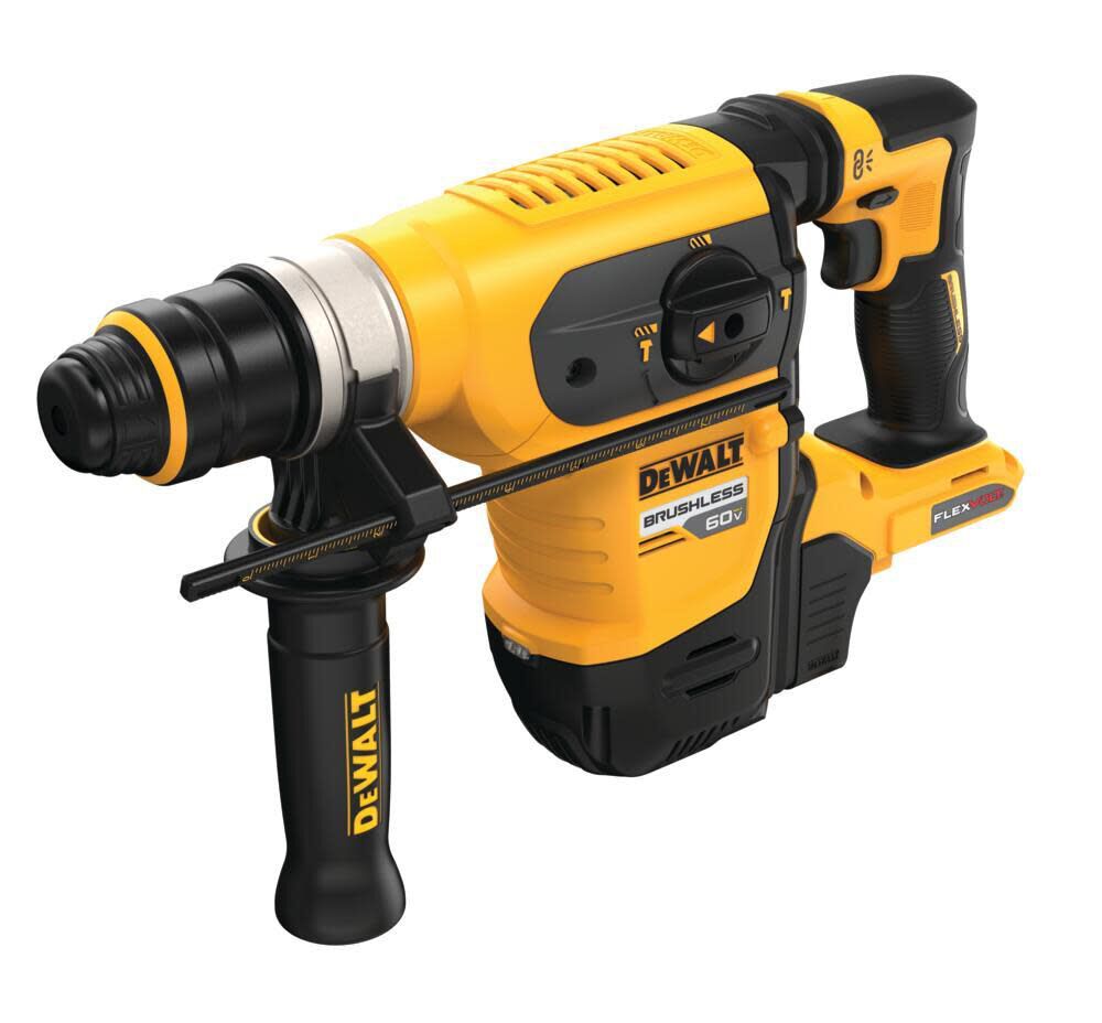 DEWALT 60V MAX 1 1/4in Brushless SDS PLUS Rotary Hammer (Bare Tool), large image number 3