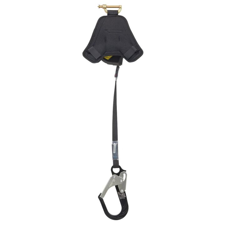 Werner 8 Ft. Single Leg Self Retracting Lifeline with Aluminum Rebar Hook, large image number 1