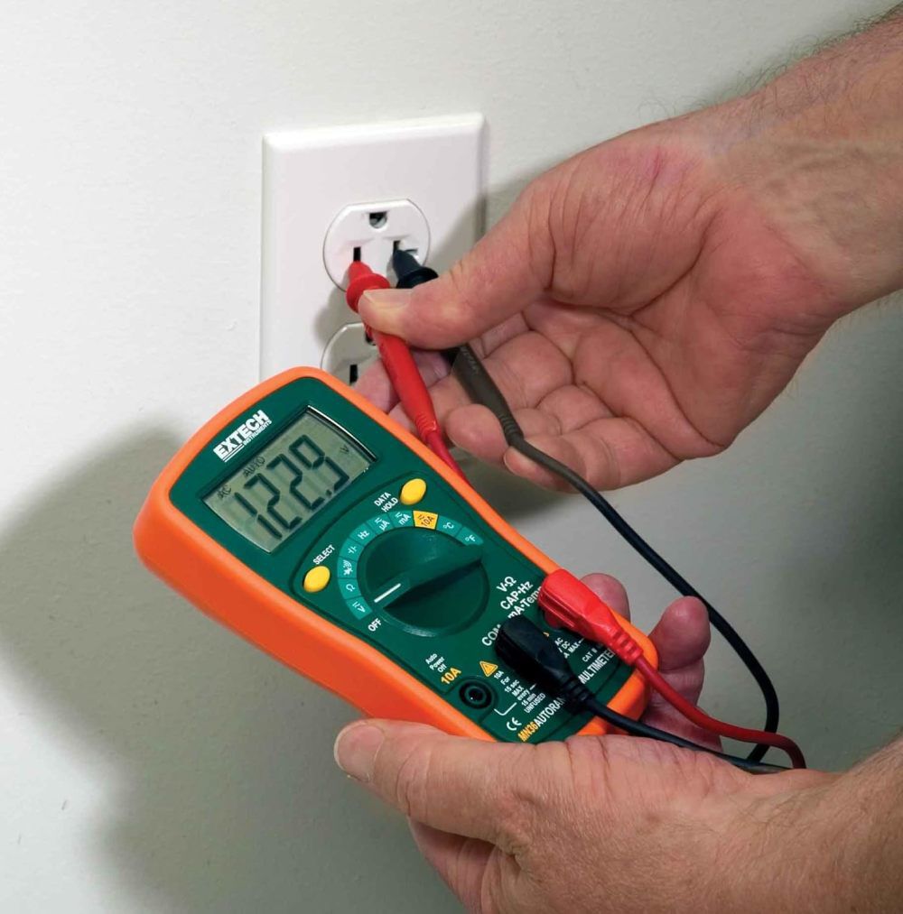Extech MN36 Autoranging Digital Mini Multimeter 600V, large image number 2