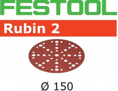 Rubin 2 Sanding Abrasive - STF D150/48 - P120 - 50 pack