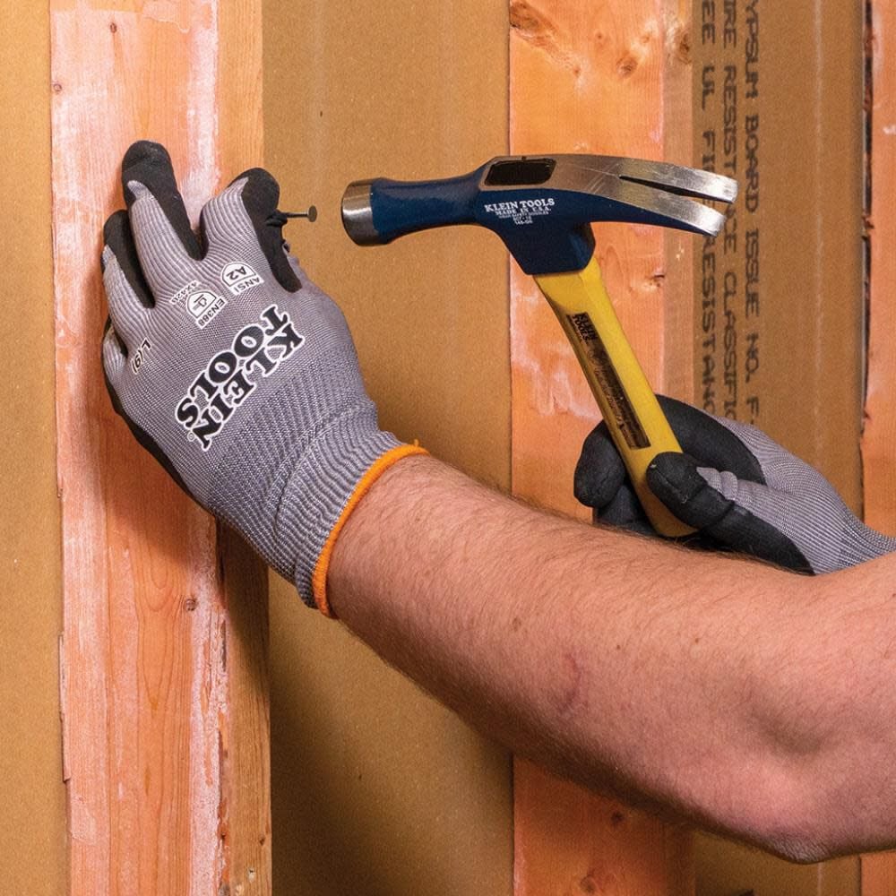 Klein Tools A2 Cut Knit Dipped Gloves, Small, 2pk, large image number 9