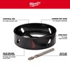 Milwaukee 6-7/8 in. Recessed Light Hole Saw, small