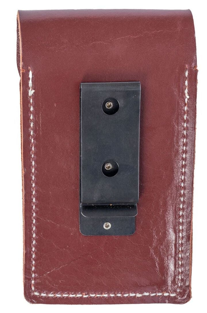 Occidental Leather Leather Clip-On Phone Holster, Red, 2X, large image number 1