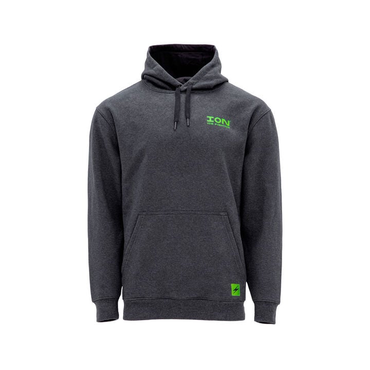 Ion Bolt Hoodie, Unisex, Dark Gray, Large