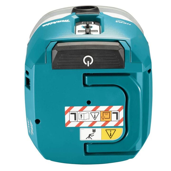 Makita 40V max XGT 2.1 Gallon HEPA Dry Dust Extractor (Bare Tool), large image number 9