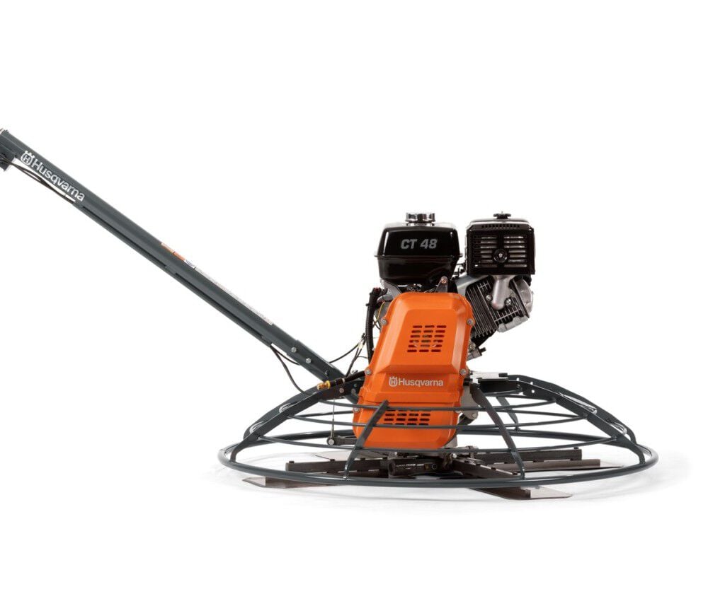 Husqvarna Construction CT 48 8HP 48 Inch Gas Power Trowel Reconditioned, large image number 4