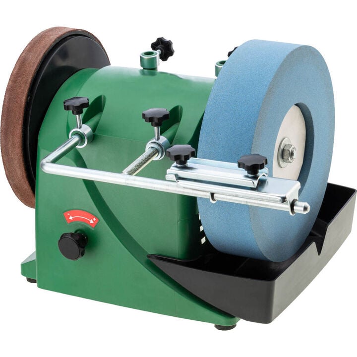 Grizzly Industrial 10 Inch Variable-Speed Wet Bench Grinder and Sharpener, large image number 1