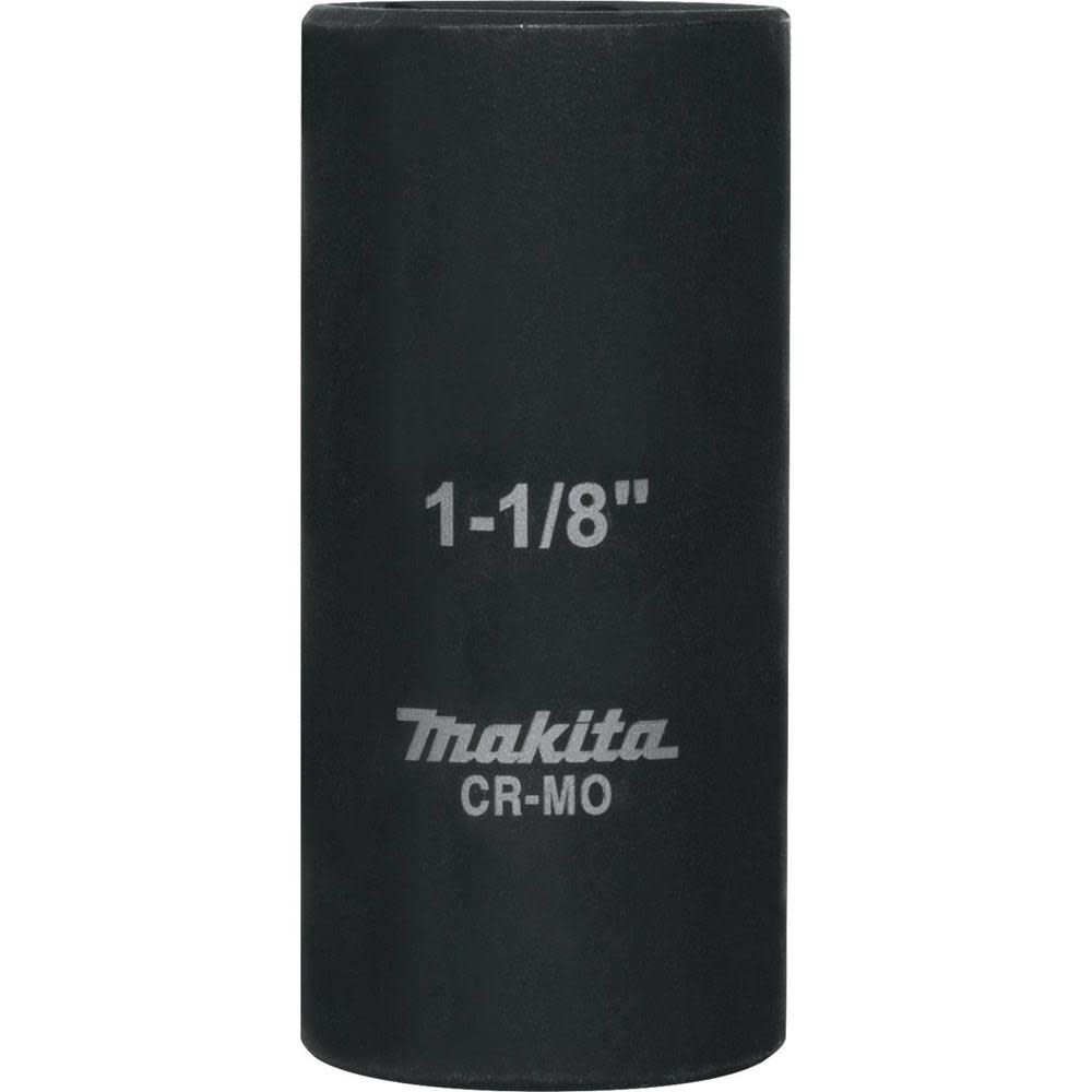 Makita 1-1/8 in. Deep Well Impact Socket 1/2 in. Drive - A-96350
