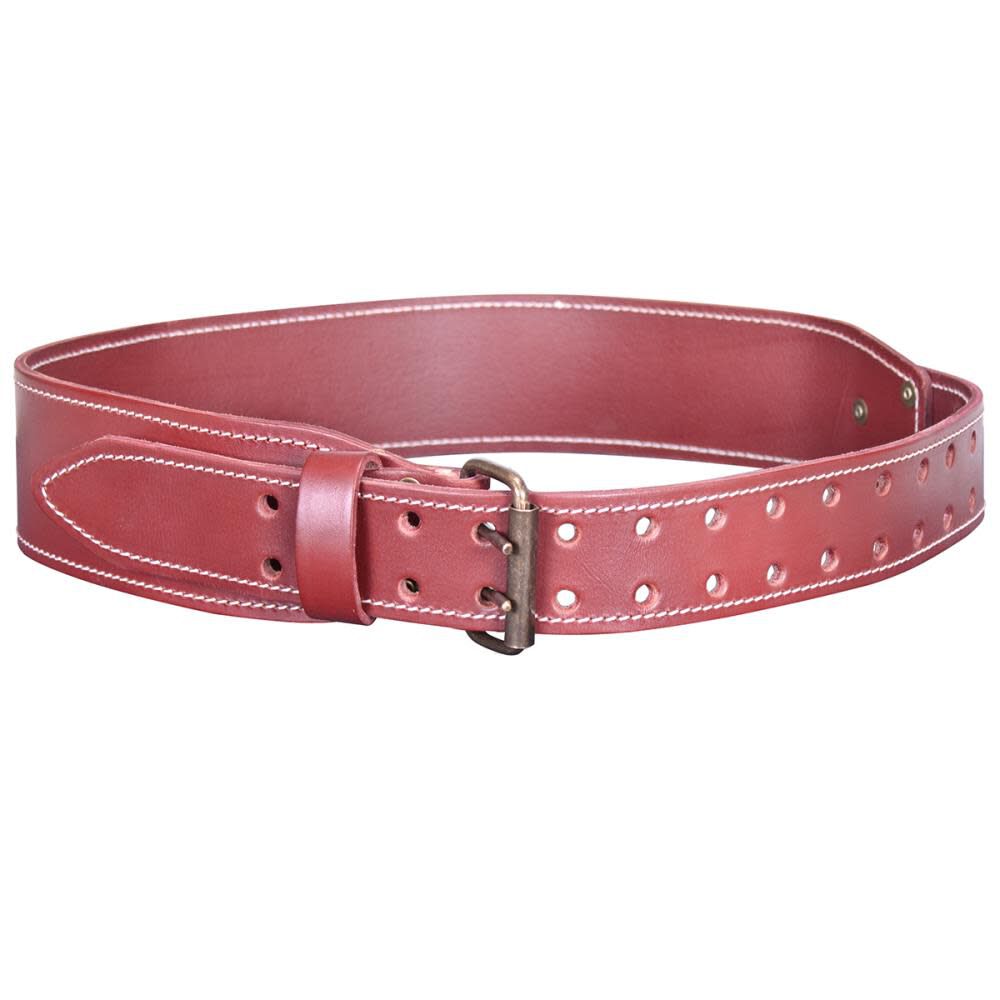 CLC 3in Tapered Heavy Duty Leather Work Belt -Fits waist sizes 40in – 52in Size Large – 21962X