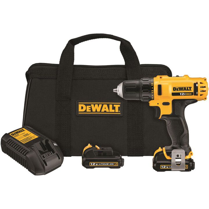 DEWALT 12V MAX Lithium Ion Drill Driver Kit & Rapid Load Accessory Set With Toughcase+ Bundle, large image number 4