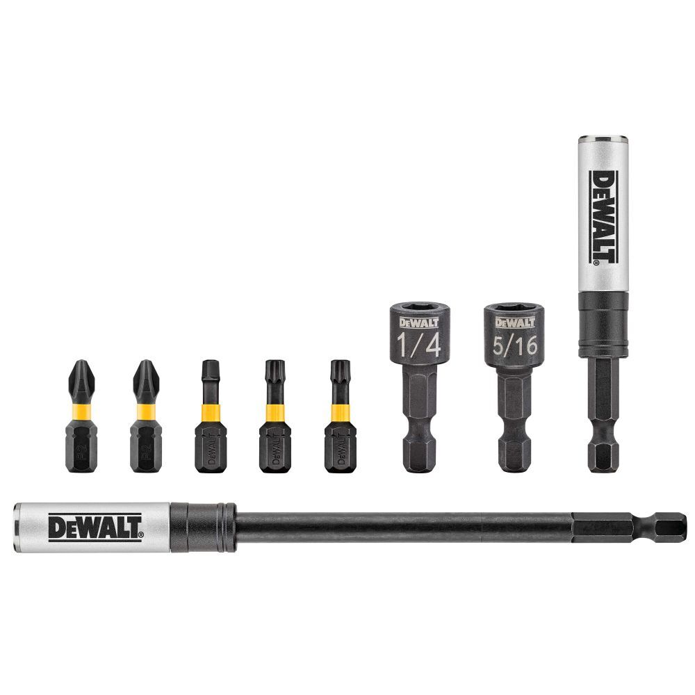 DEWALT Impact Driver Bit Kit 9pc DWAFTAS9 Acme Tools