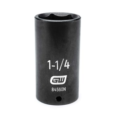 GEARWRENCH 1/2in Drive 6 Point Deep Impact SAE Socket 1-1/4in