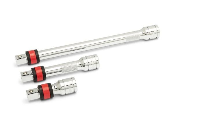 GEARWRENCH Chrome Tool Accessories Set 1/4in 3/8in 1/2in Drive 29pc, large image number 2