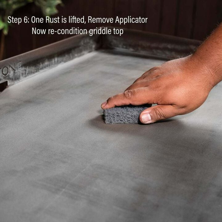Blackstone Griddle Top Restoration Kit with Restorer and Scrub Pad, large image number 8