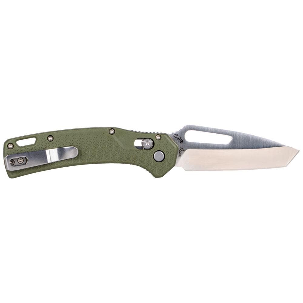Klein Tools KTO Tanto Blade Knife, Moss Green, large image number 6
