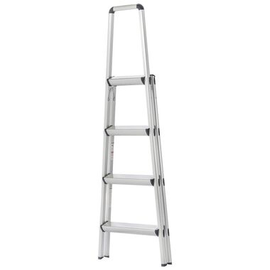 Xtend and Climb 4-Step 225-lb Load Capacity Silver Aluminum Step Stool, large image number 9