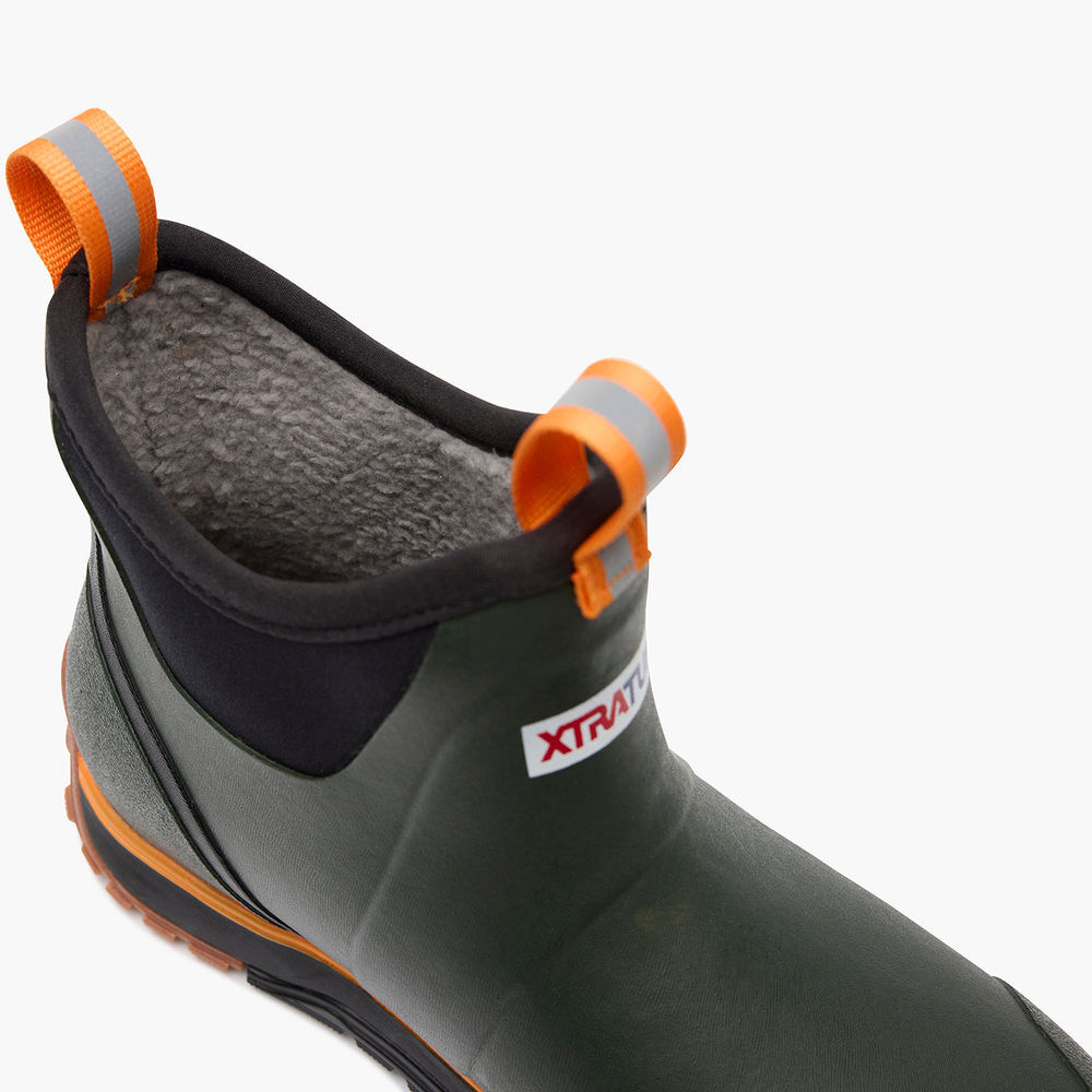 XTRATUF Mens Ice Fleece Lined Ankle Deck Boot, large image number 3