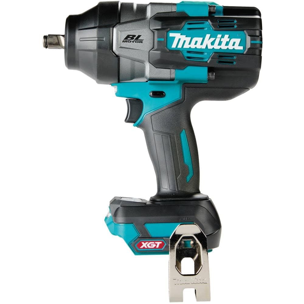 Makita 40V Max XGT Brushless Cordless 4 Speed High Torque 1/2 Inch Square Drive Impact Wrench (Tool Only) & 14pc Deep Impact Socket Set Bundle, large image number 9
