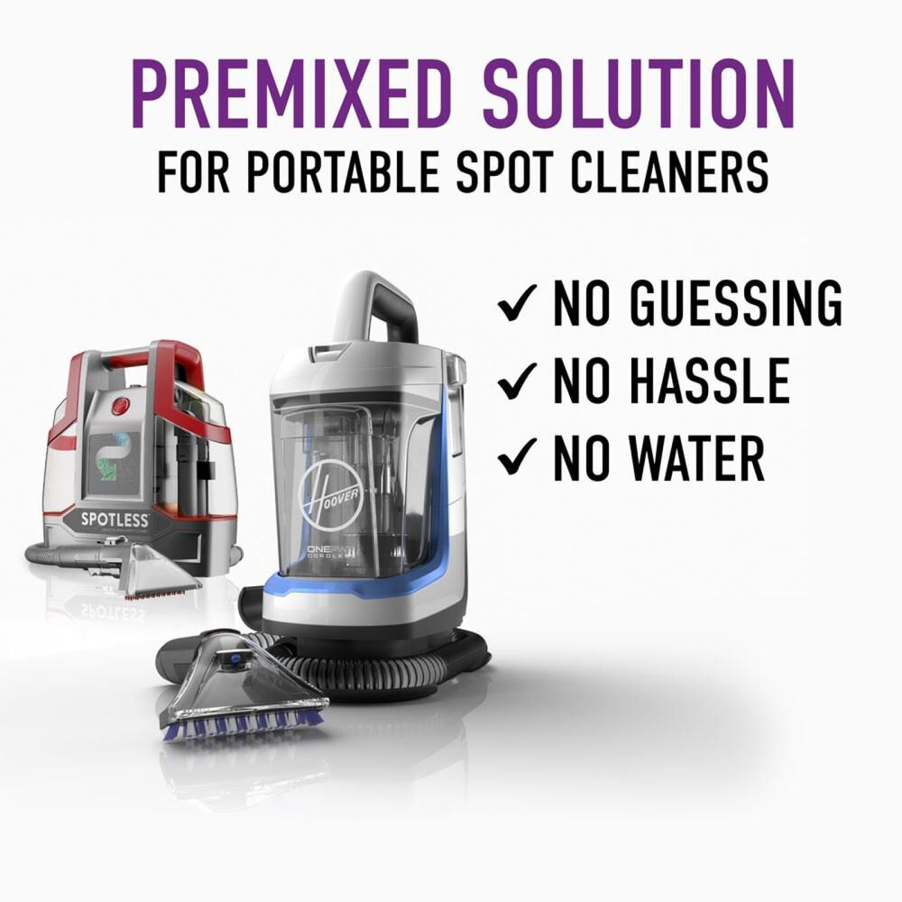 Hoover Residential Vacuum Paws & Claws Spot Cleaner Solution Pet Odor Remover Premixed 32oz