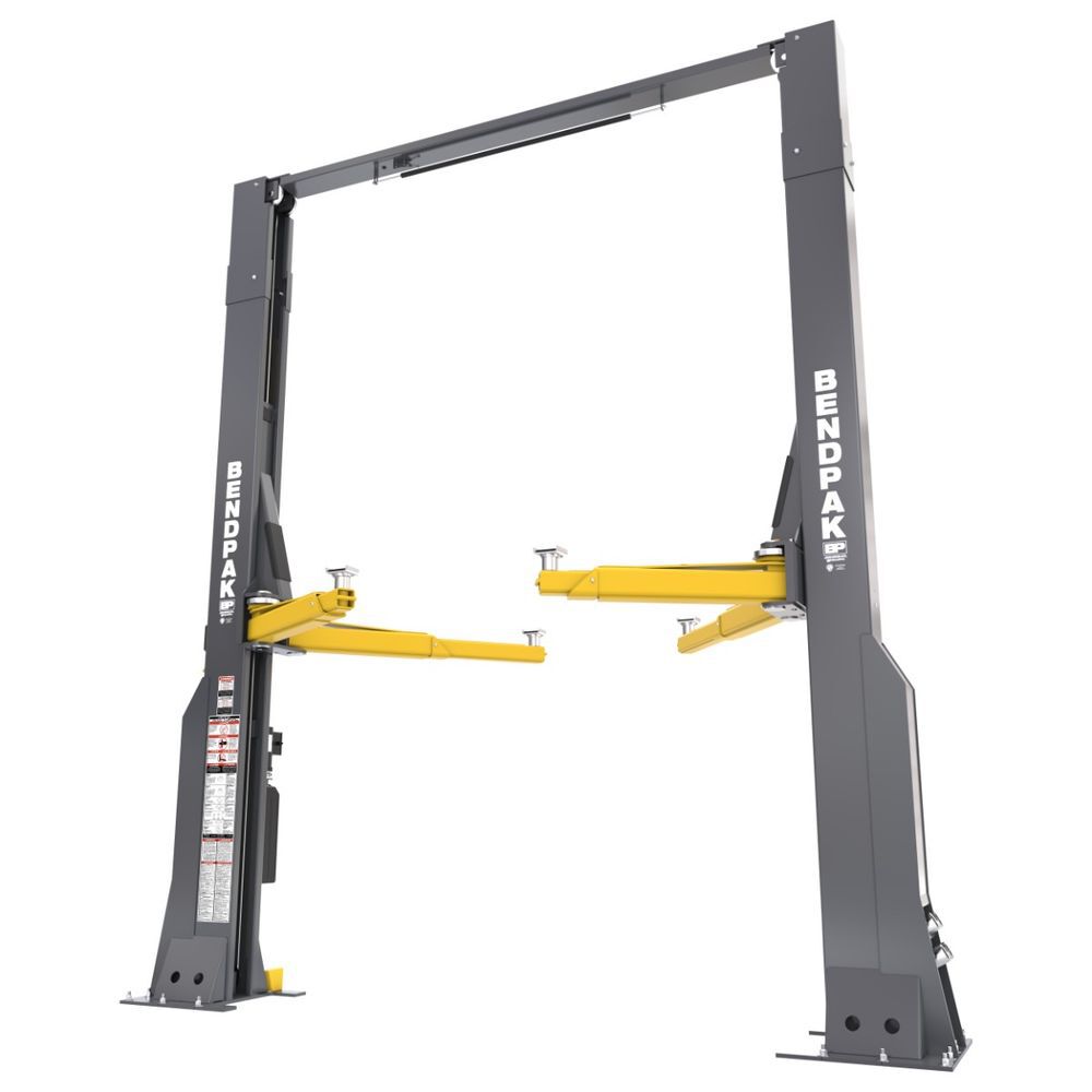 Bendpak 16AP-192 16000 Lbs High-Rise Clearfloor Two-Post Car Lift, large image number 4