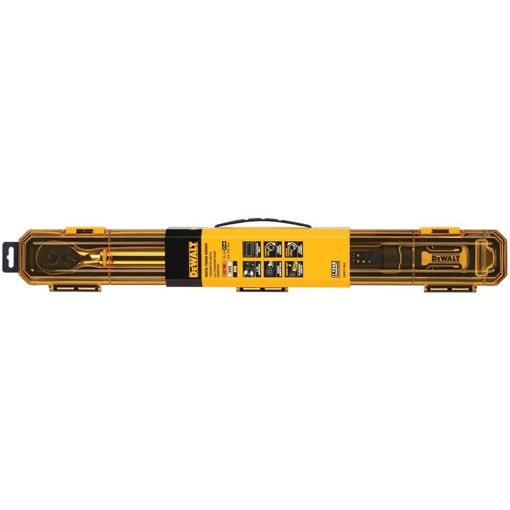 DEWALT 1/2 In Drive Digital Torque Wrench, large image number 6