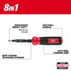 Milwaukee 8-in-1 Multi-Bit Screwdriver with SHOCKWAVE Impact Duty Bits and Nut Drivers, small image number 3