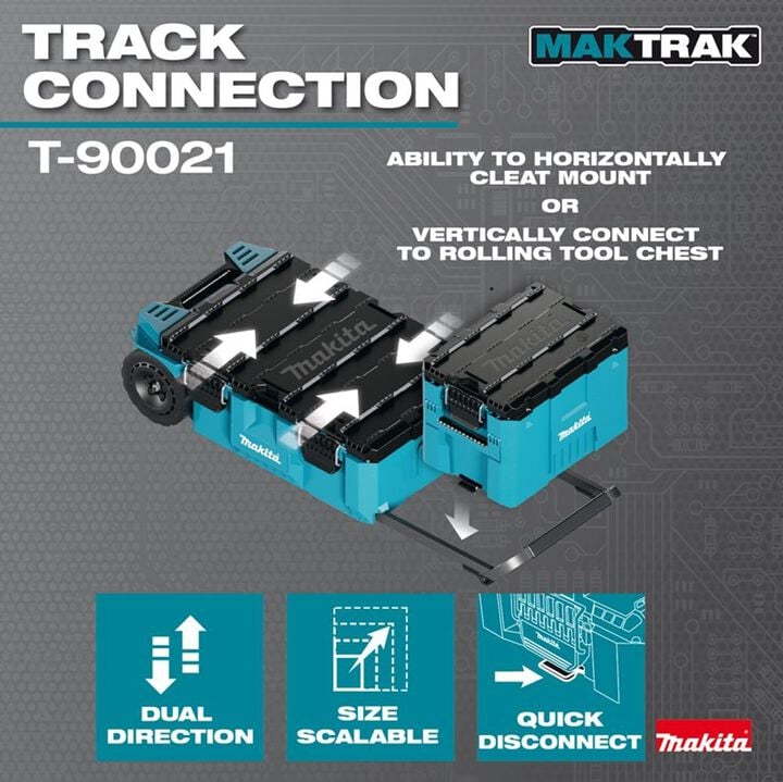 Makita MAKTRAK Extra Large Extension Tool Box, large image number 3