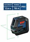 Bosch Green-Beam Self-Leveling Cross-Line Laser with Plumb Points, small