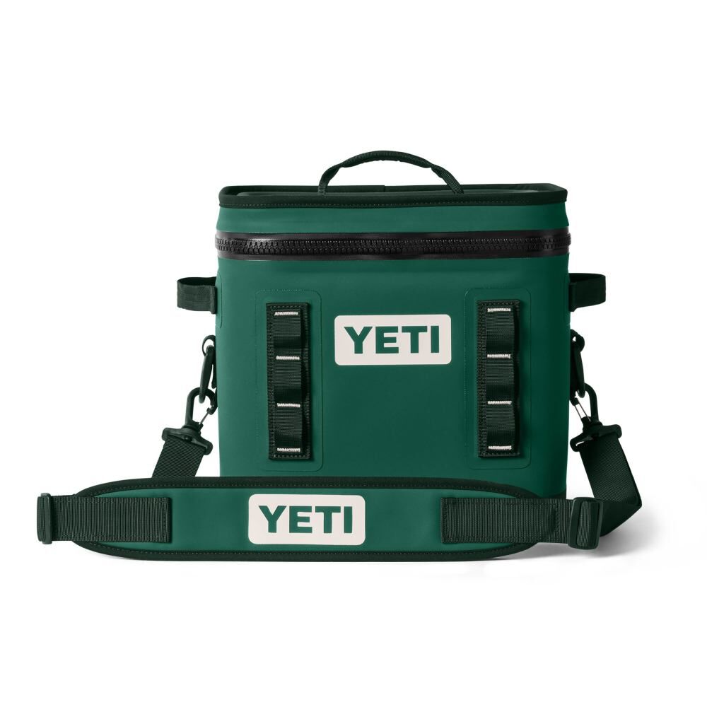YETI Hopper Flip 12 Soft Cooler Black Forest Green - 18060131845