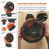 Ergodyne Chill-Its 6090 Orange Rechargeable Portable Jobsite Fan, small image number 4