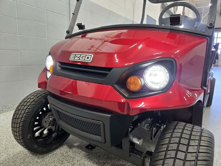 E-Z-GO Express S6 6-Seat Gas Golf Cart Inferno Red, large image number 10