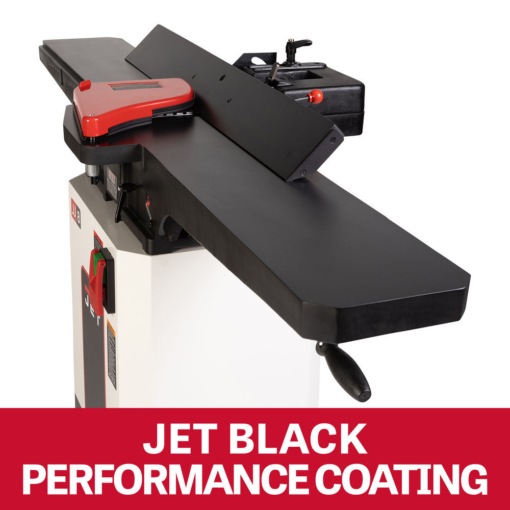 JET Black 8 Inch Helical Head Jointer 2HP, 1PH, 230V, large image number 3