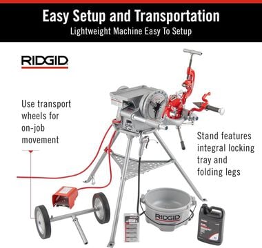 Ridgid Model 300 Power Drive, large image number 3