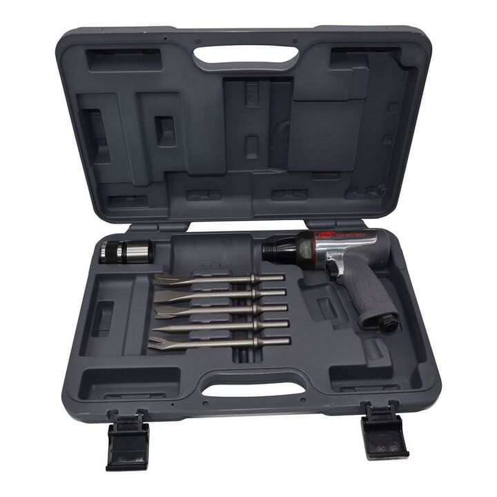 Ingersoll Rand Air Hammer and 5-Piece Chisel Set, 3530 BPM, large image number 1