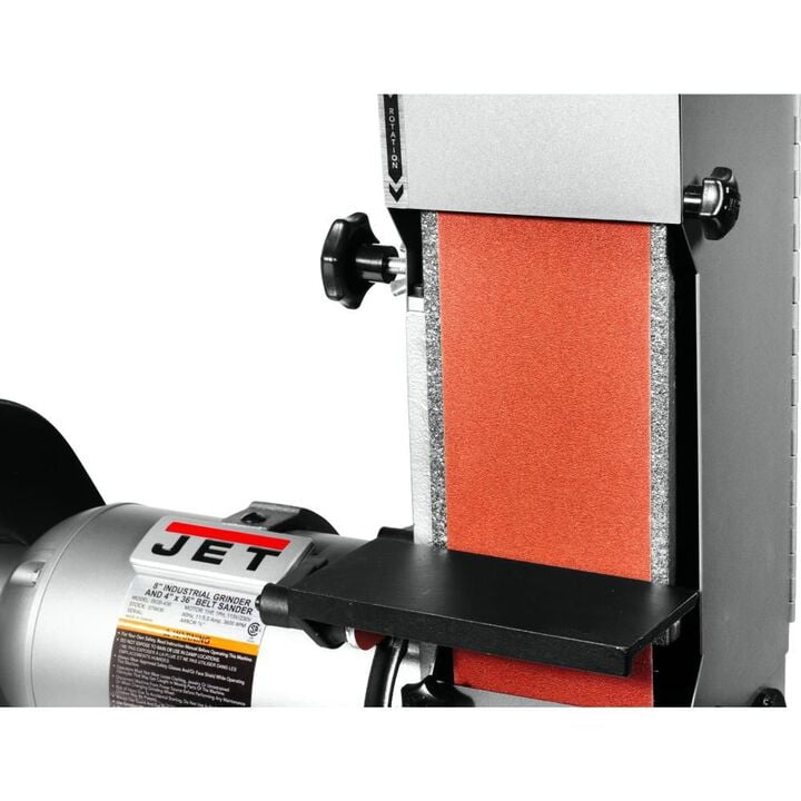 JET 8-Inch Industrial Combination Grinder and4 x 36 Belt Sander, large image number 1