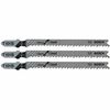Bosch Jig Saw Blades 3pc 4in 10V TPI Clean for Wood T Shank, small image number 1