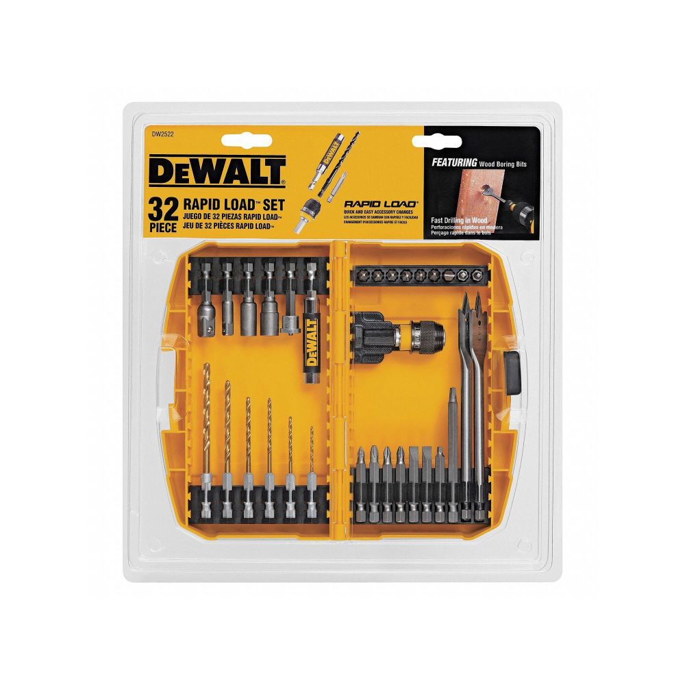 Dewalt rapid hotsell load drill bits