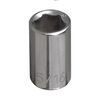 Klein Tools 9/32in Standard 6 Point 1/4in Drive Socket, small image number 1