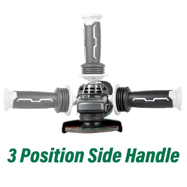Metabo HPT Promotional 36V MultiVolt 4-1/2" Variable Speed Paddle Switch Angle Grinder (Bare Tool), large image number 5