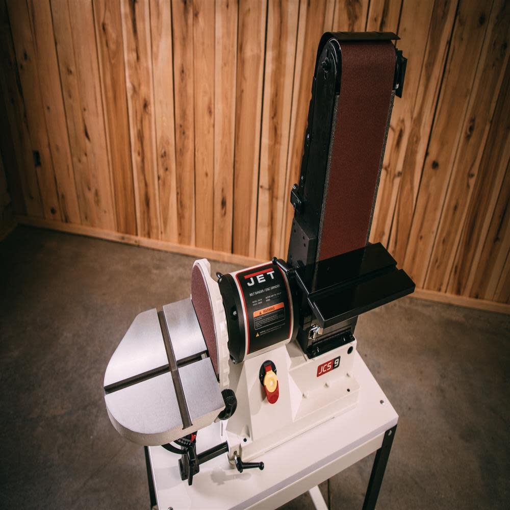 JET JSG 96 Bench Top 6in x 48in Belt 9in Disc Sander 3 4 HP 1Ph