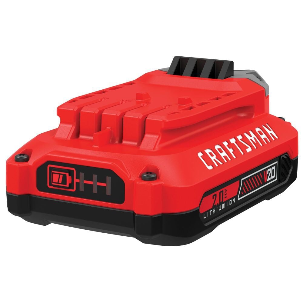 CRAFTSMAN V20 20V 2Ah Lithium Ion Power Tool Battery Pack with Fuel Indicator (2 Pack), large image number 3