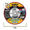 DEWALT XP Ceramic Grinding Wheel 7 X 1/4 X 5/8-11, small image number 2