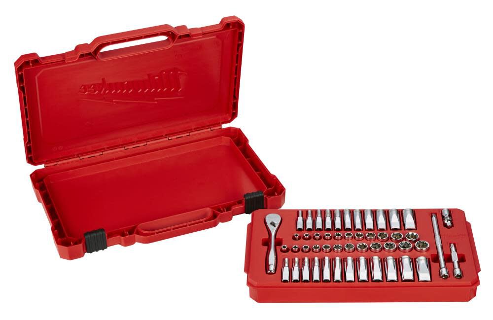 Milwaukee 56pc sales socket set