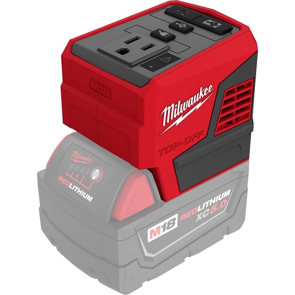 Milwaukee M18 TOP-OFF 175W Portable Power Supply Inverter, large image number 14