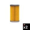 Kubota Parts Fuel Filter Element with O-Ring 2-Pieces, small image number 1