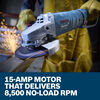 Bosch 7 Inch Large Angle Grinder 15 Amp, small image number 4