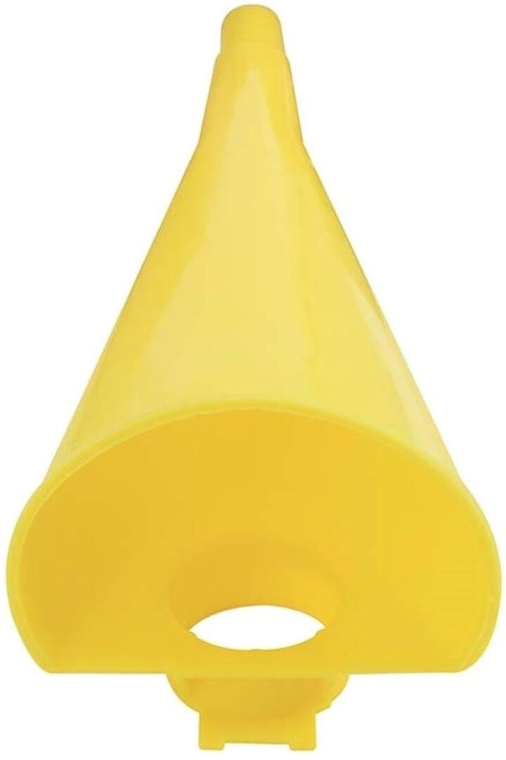 Eagle Manufacturing 12 Inch Height Yellow Polyethylene Funnel for Type I Safety Cans, large image number 7